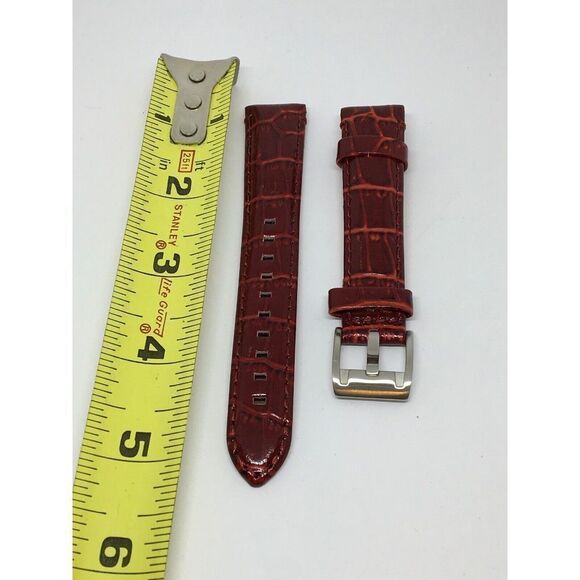 Fossil Genuine Leather Watch Band Bracelet Band BQ9364 A22 - Picture 1 of 10